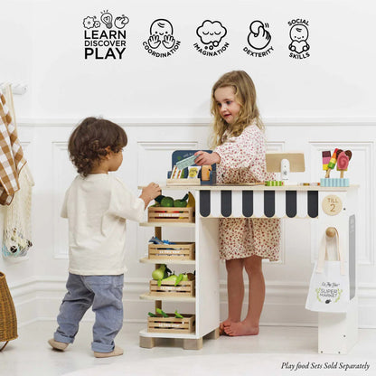Le Toy Van - Wooden Supermarket Till Checkout & Accessories