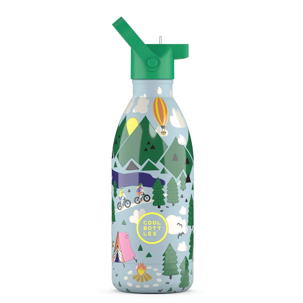 Cool Bottles - Kids Triple-Insulated Water Bottle - Outdoor Adventure 500ml