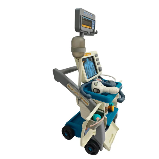 Cogo - Pretend & Play Doctor Set - Medical Crash Cart - 33 Pieces COGO