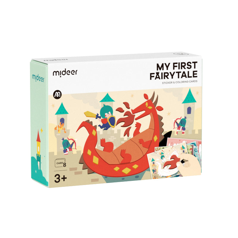 Mideer - My First Fairy Tale Sticker Activity Set for Kids