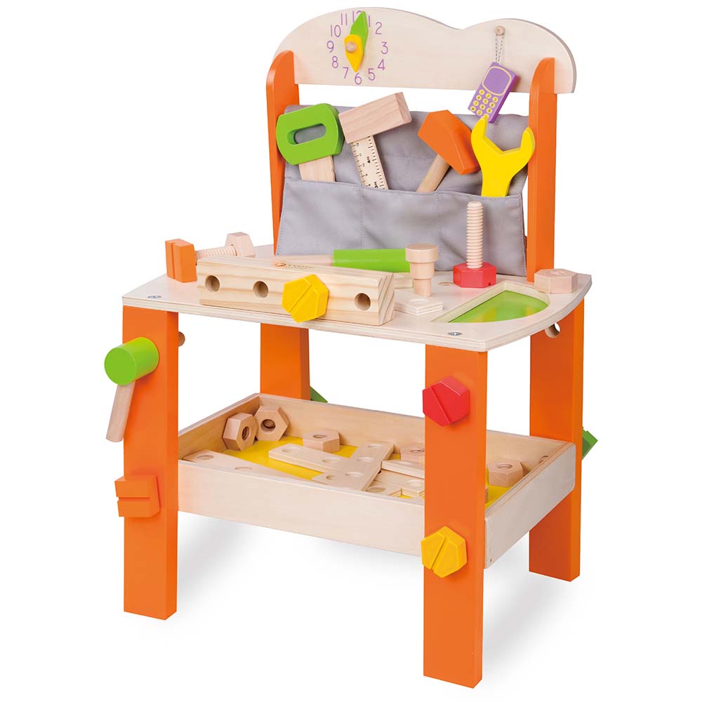 Classic World - Pretend & Play - Tool Bench - 37pcs