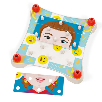 Quercetti - Make a Face Puzzle for Kids - Creative Expression Learning Toy