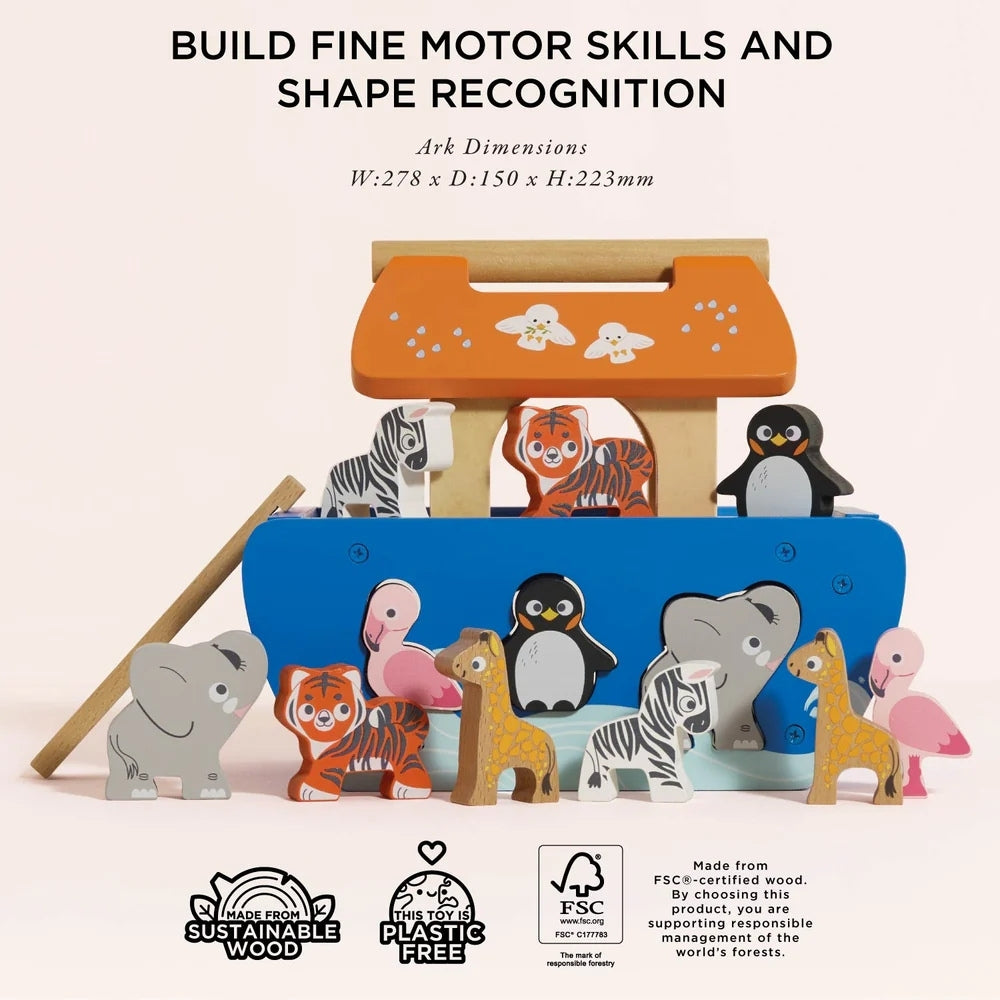 Le Toy Van - Noah's Ark & Animals Shape Sorter