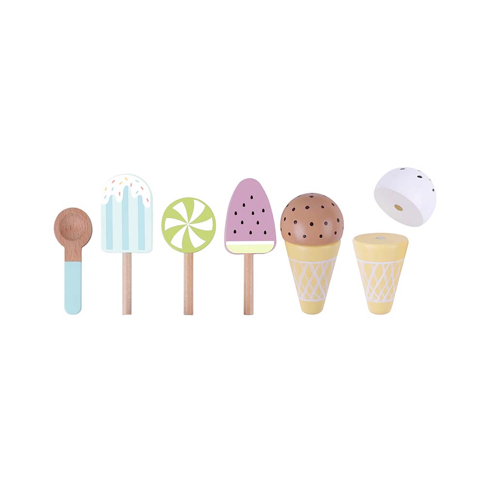 TookyToy - Pretend Play Ice Cream Toy Set - Motherhood