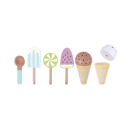 TookyToy - Pretend Play Ice Cream Toy Set - Motherhood