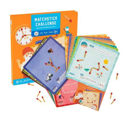 Jar Meló - Matchstick Challenge Game - Educational Magnetic Activity Box For Kids