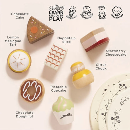 Le Toy Van - Three Tier Cake Stand - 8pcs