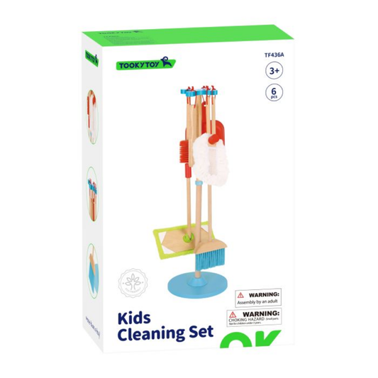 TookyToy - Pretend Play Keeping Tidy Kids Cleaning Tool Playset