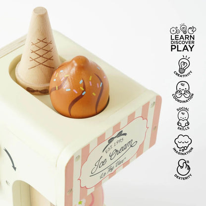 Le Toy Van - Ice Cream Machine & Play Food Cones