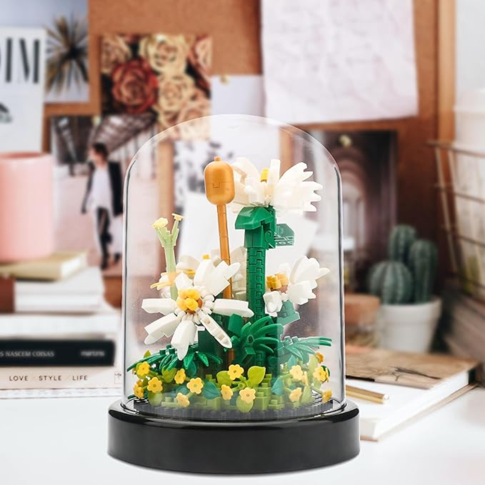 Cogo - Building Block Set - Daisy Flower Dome - 490 Pieces