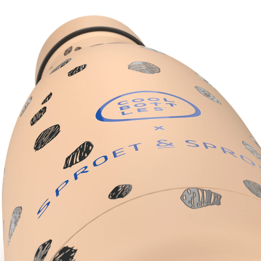 Cool Bottles - Kids Triple-Insulated Water Bottle - SPRT & Chocolate Chips 350ml