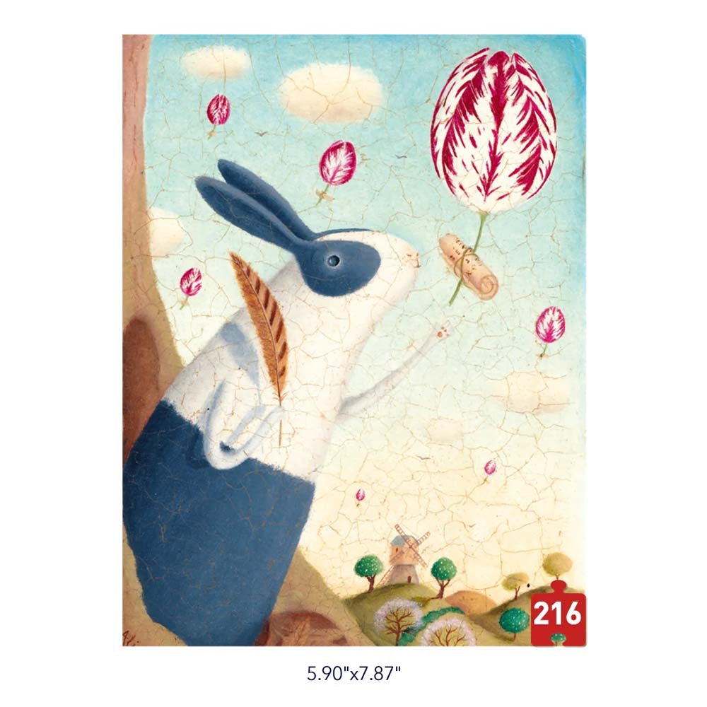 Mideer - Pocket Series Mini Jigsaw Puzzle - Messenger Of Spring - 216pcs