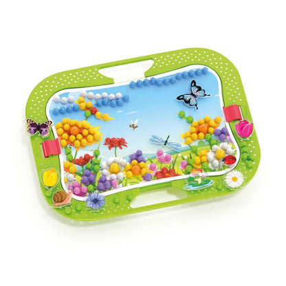 Quercetti - Fun Bugs & Pegs - Insect-Themed Peg Board Activity for Toddlers