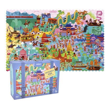 Mideer - Travel Around the World Puzzle - Mysterious Asia - 180pcs