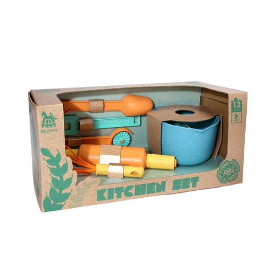 Mingli Toys - Pretend & Play - Baking Set - Eco-friendly - 12 Pieces