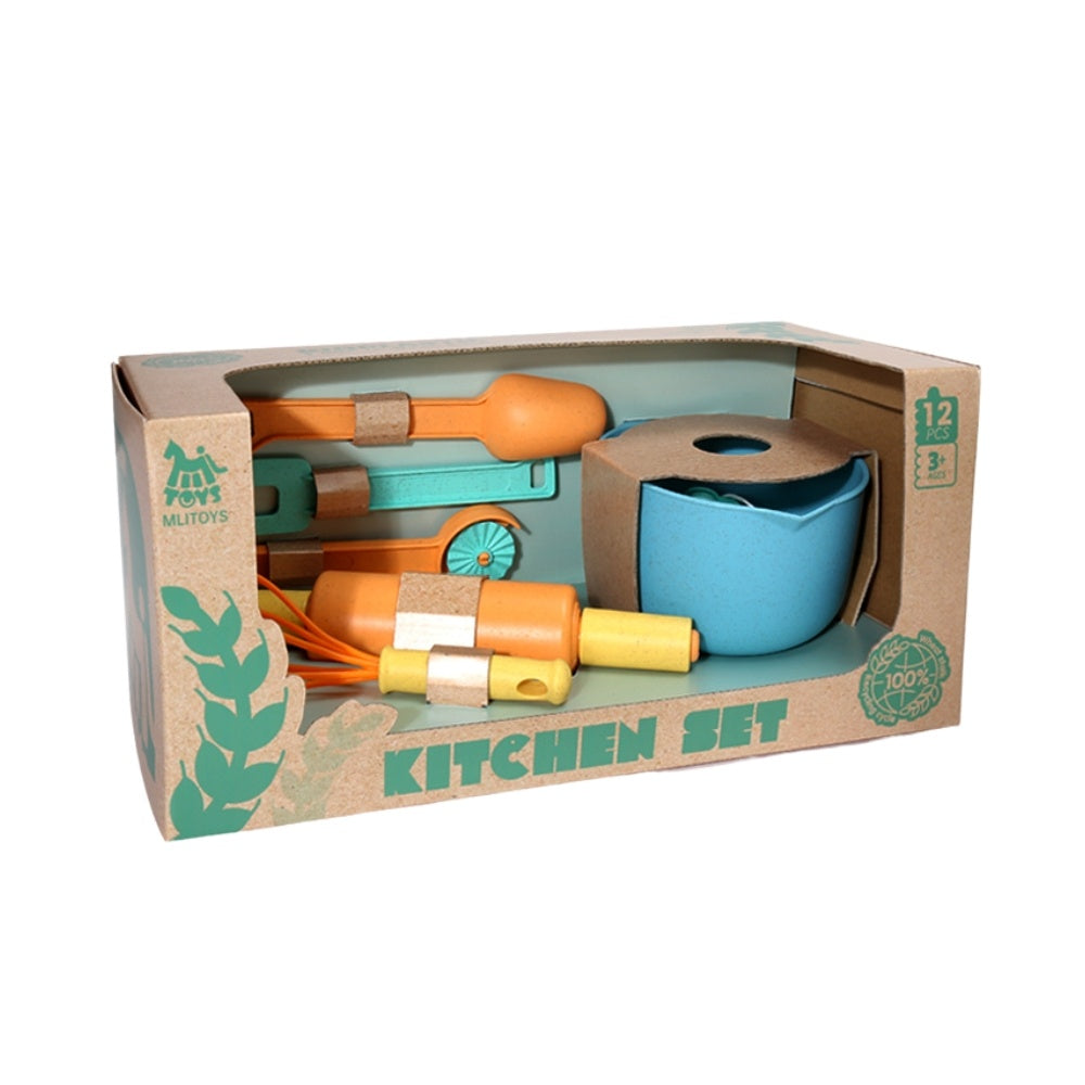 Mingli Toys - Pretend & Play - Baking Set - Eco-friendly - 12 Pieces