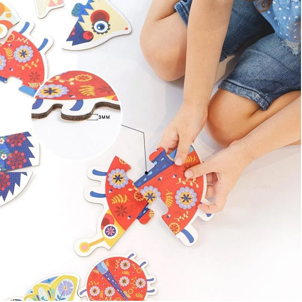 Mideer - My First Puzzle for Kids - Garden Animals - 26pcs
