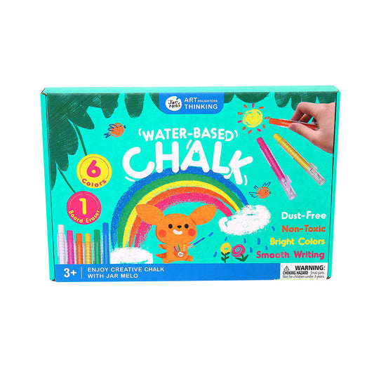 Jar Meló - Washable Chalk in Retractable Holders - 6 Colours