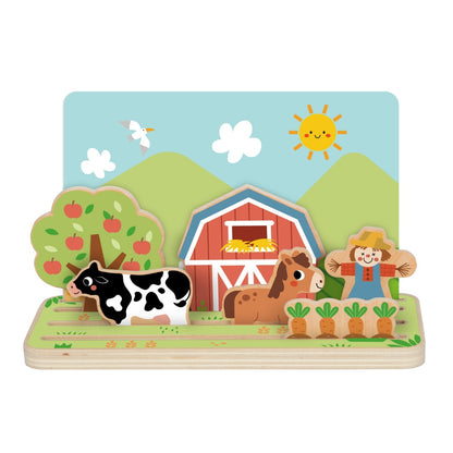 hi Pando - Pretend & Play - Wooden Space & Distance Learning Game - 22pcs