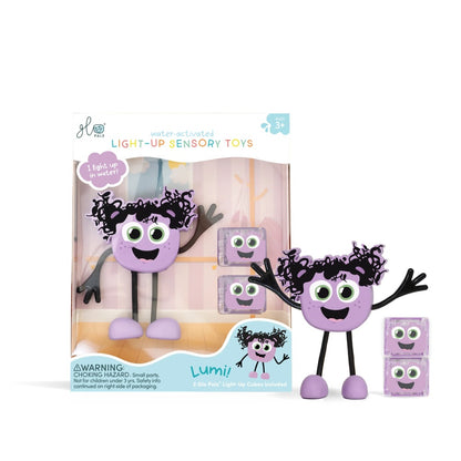 Glo Pals - Water Activated Light-Up Sensory Toys - Lumi