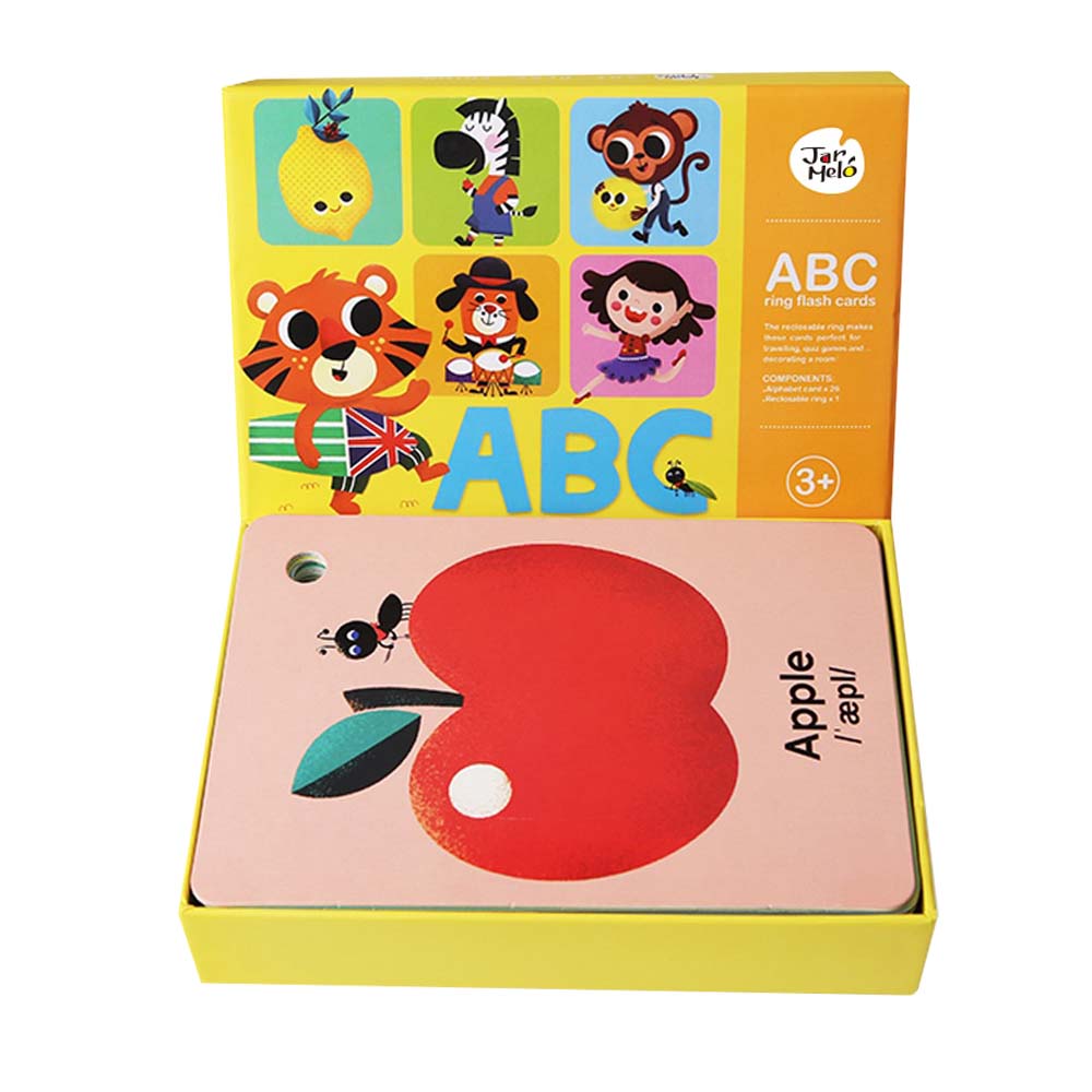 Jar Meló - Flash Cards with Ring - ABC's