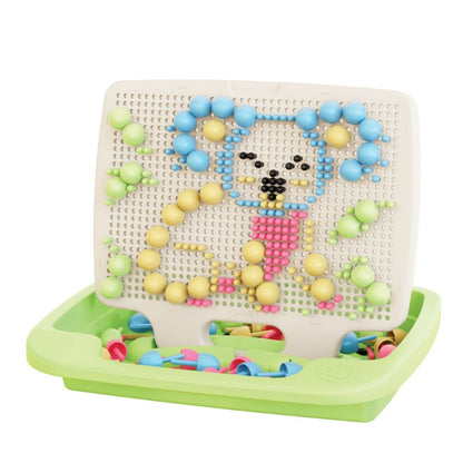Quercetti - Fantacolor Baby Eco-Friendly First Peg Board Activity Set