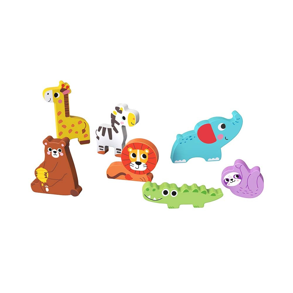 TookyToy - Wooden Chunky Animal Puzzle