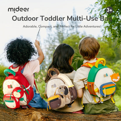 Mideer - Kids Outing Backpack with Safety Features - Pink