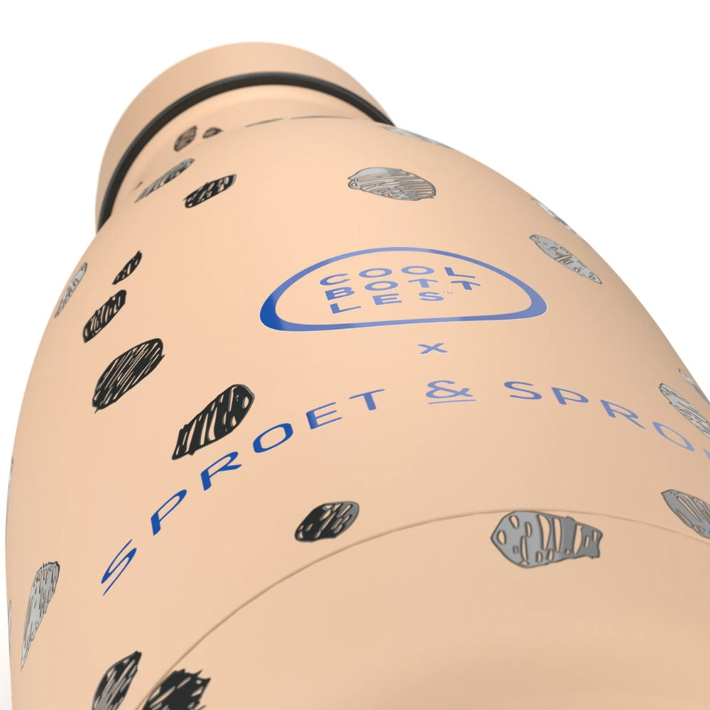 Cool Bottles - Kids Triple-Insulated Water Bottle - SPRT & Chocolate Chips 350ml