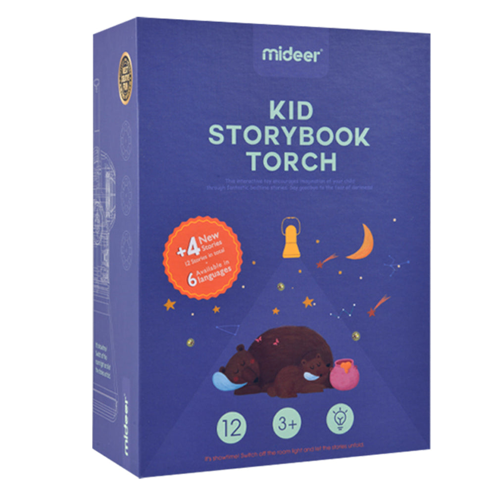 Mideer - Children's Storybook Torch with 12 Stories