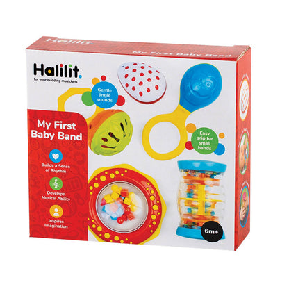 Halilit - Music Instrument for Babies & Toddlers - My First Baby Band Set of 5 -**