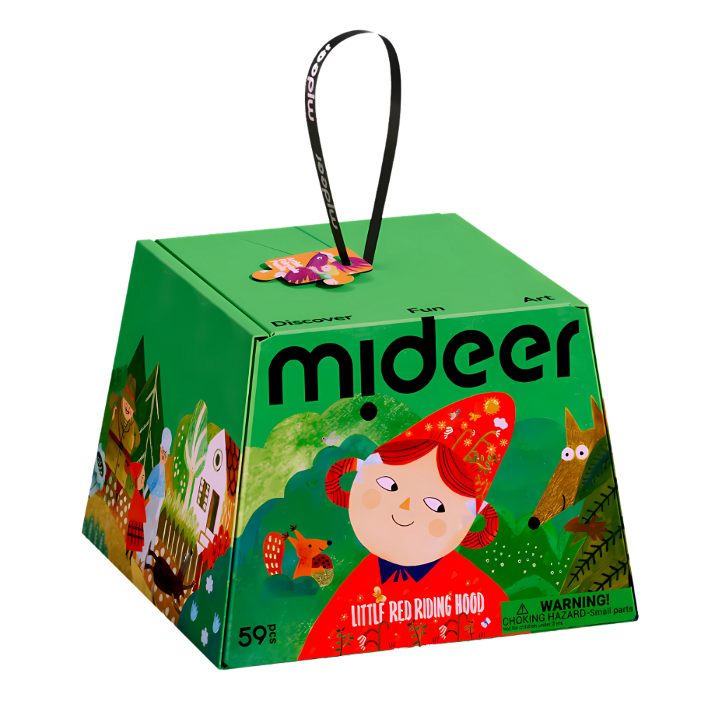 Mideer - Artist Fairytale Puzzle: Little Red Riding Hood 59pcs
