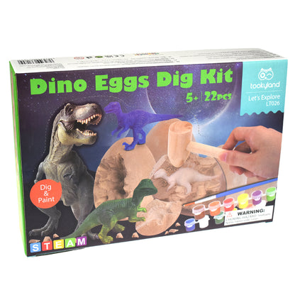 TookyToy - Dinosaur Egg Dig Kit