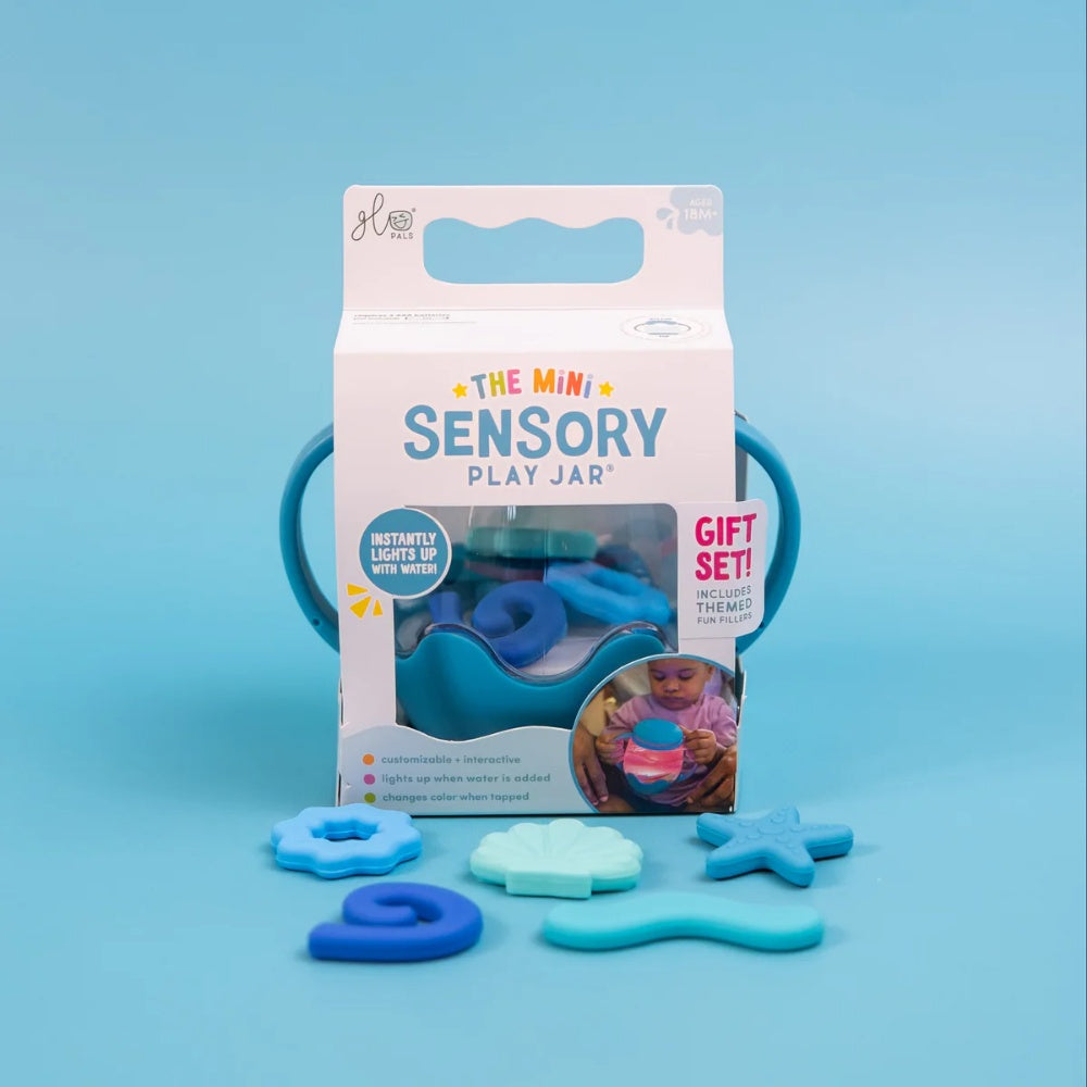 Glo Pals - Mini Sensory Play Jar® Gift Set - Blue Lagoon
