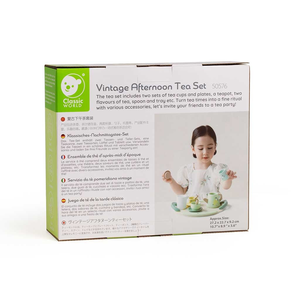 Classic World - Pretend & Play - Vintage Afternoon Tea Set