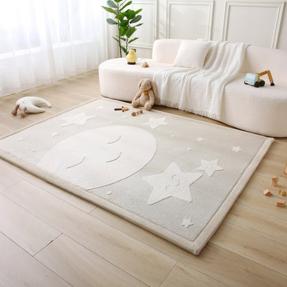 Hakuna Matte - CloudSoftRise Play Mat 3D Carpet - Moon & Stars 280 x 200 x 2.5 cm