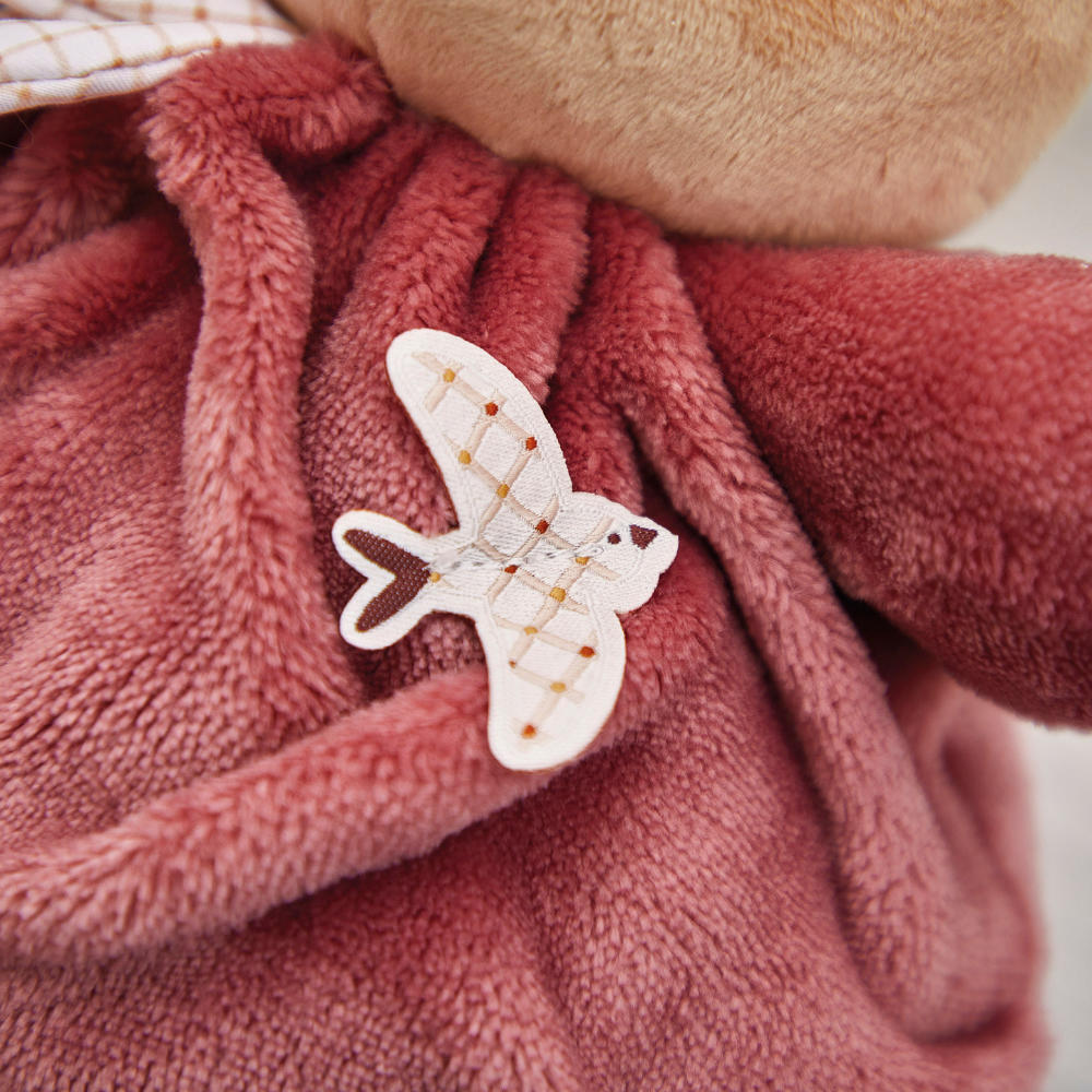 Kaloo - Soft Toy - Burgundy Rabbit Patapouf - 17cm