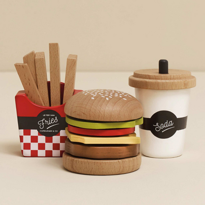 Le Toy Van - Gourmet Hamburger Set - 13pcs