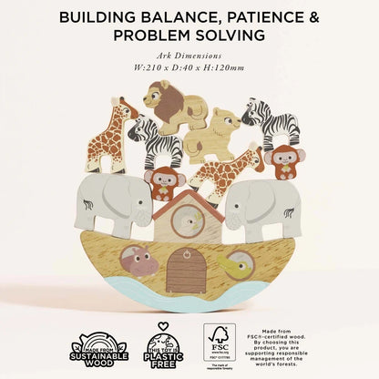 Le Toy Van - Noah’s Balancing Ark Animal Stacker