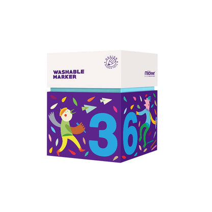 Mideer - Markers Washable - 36 Colours