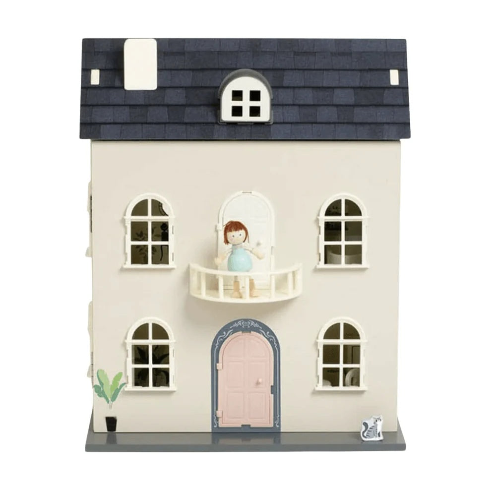 Classic World - Pretend & Play - Vintage Wooden Dollhouse