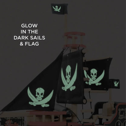 Le Toy Van - Barbarossa Wooden Pirate Ship & Characters
