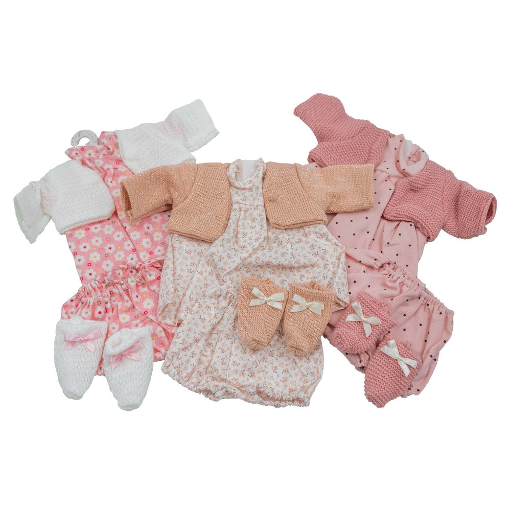 Llorens Baby Doll Clothes & Accessories for 33cm Dolls – Styles Vary (Representative Image Shown)-**