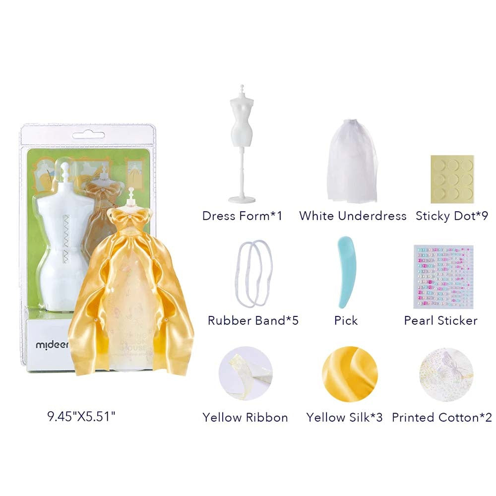 Mideer - Fashion Designer Dress Kit - Yellow
