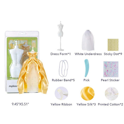 Mideer - Fashion Designer Dress Kit - Yellow