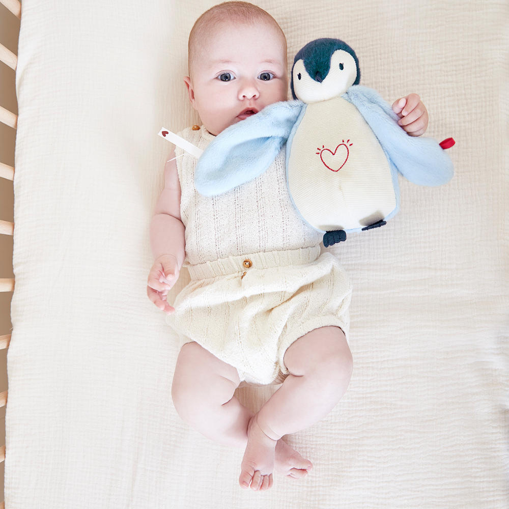 Kaloo - Blue Penguin Night Light Soft Toy