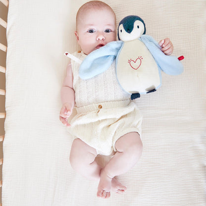 Kaloo - Blue Penguin Night Light Soft Toy