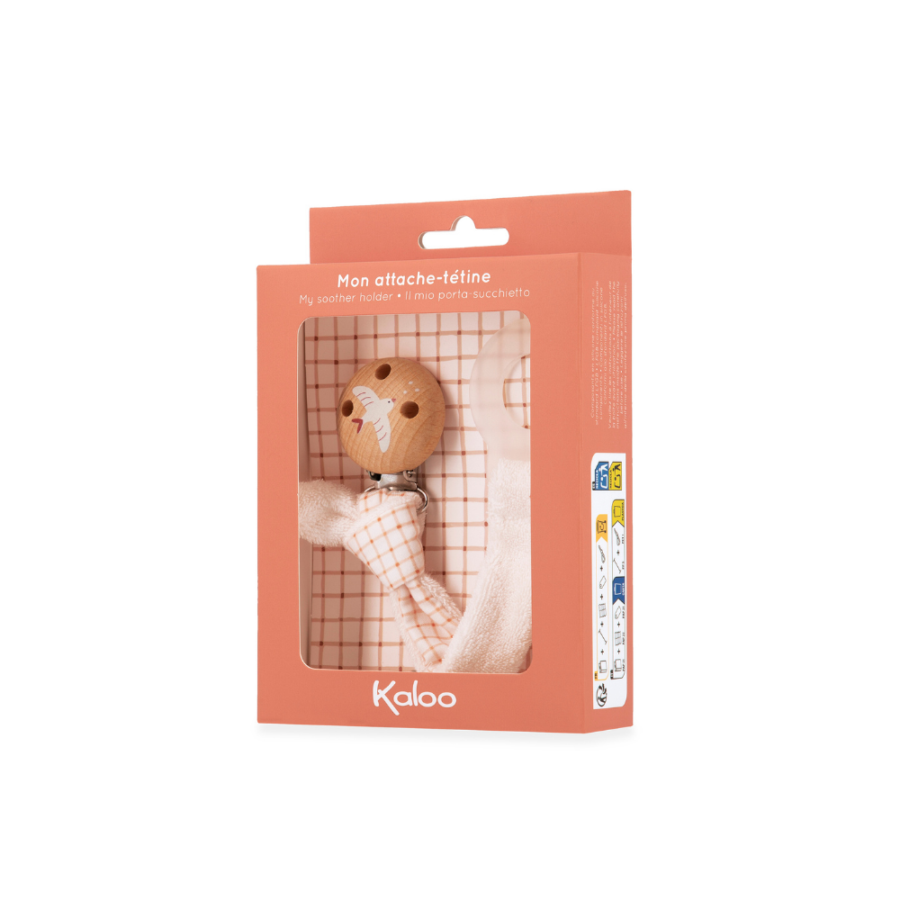 Kaloo - Pacifier Clip - Cream
