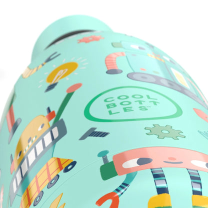 Cool Bottles - Kids Triple-Insulated Water Bottle - Short Circuit 500ml
