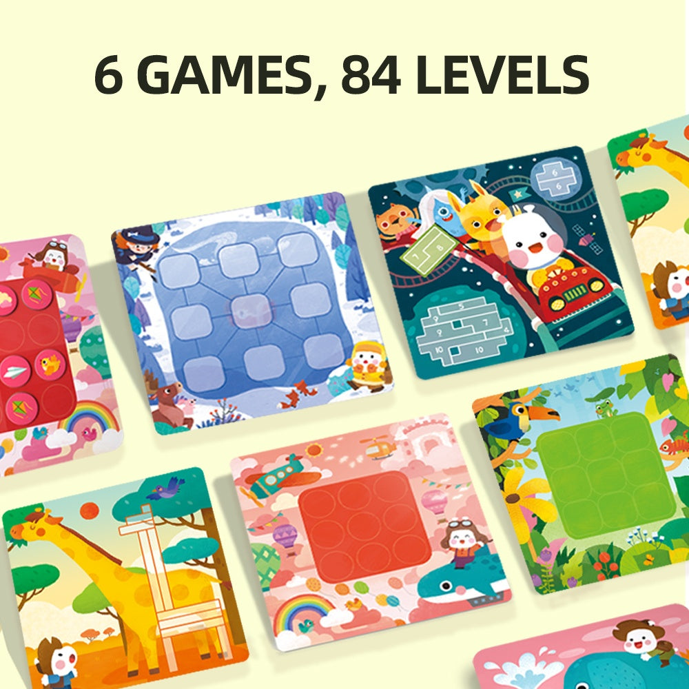 Jar Meló - Magnetic Maths Games 6-in-1 Set - Educational Number Skills Toy for Kids
